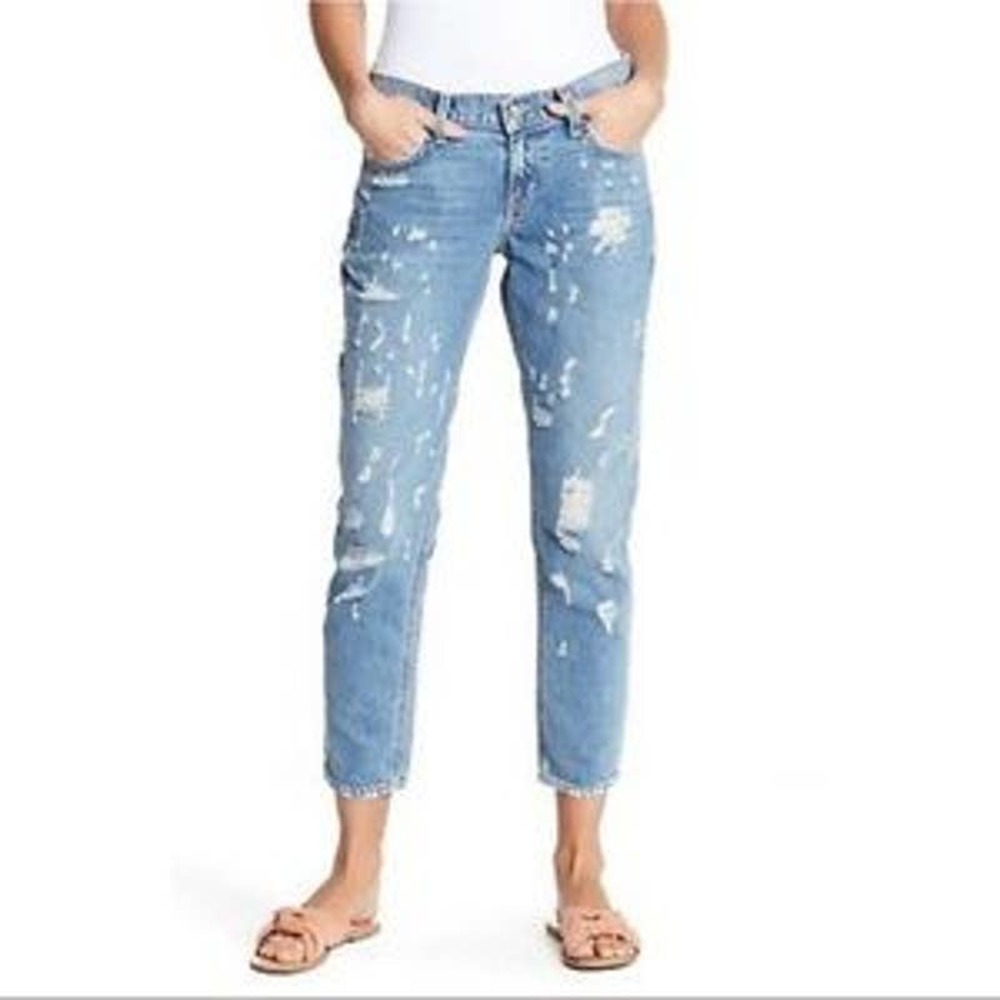 Derek Lam 10 Crosby Mila Distressed Jeans Sz 30